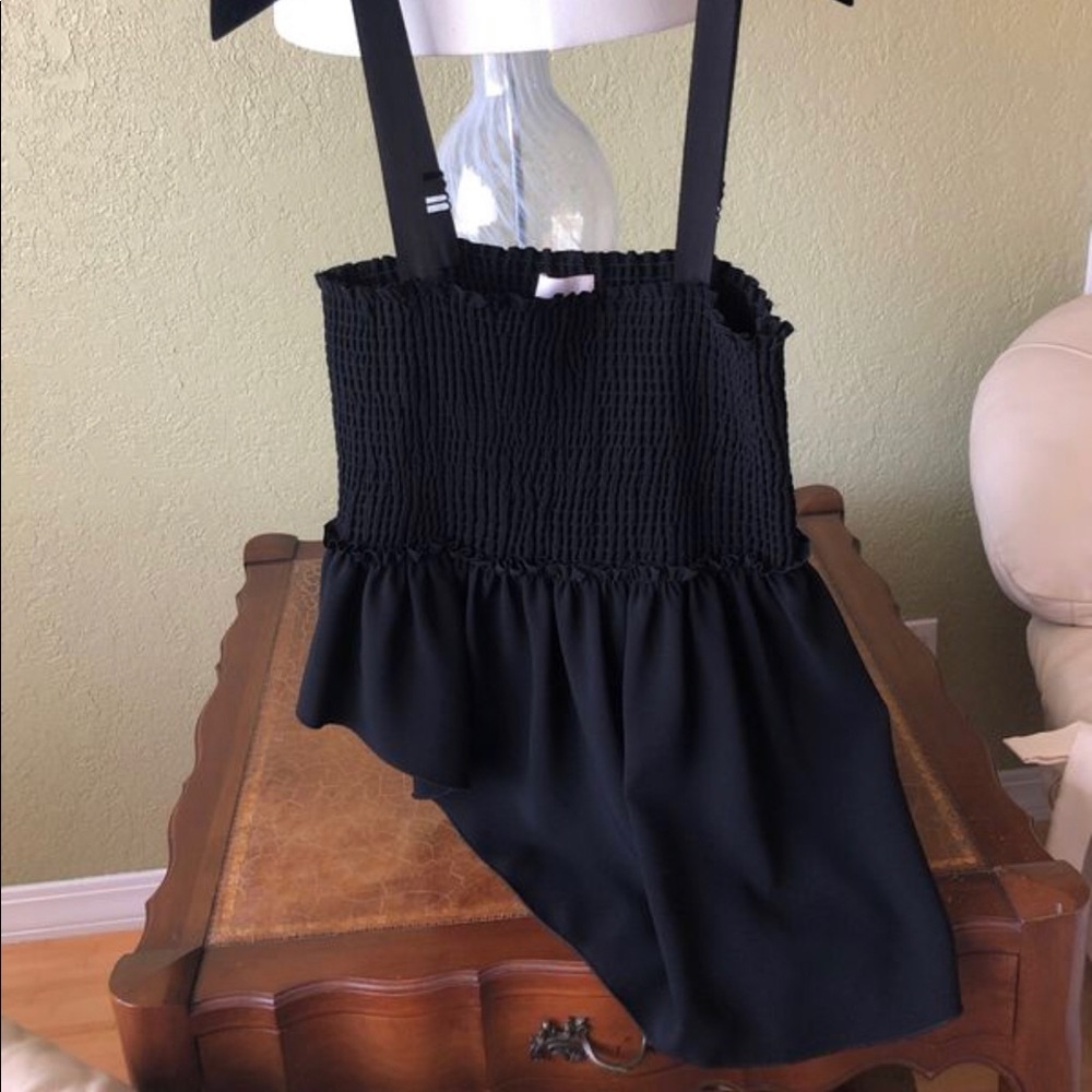 Cinq a Sept Black Kiara Top